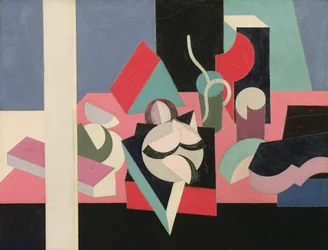 Föremål på ett bord, c.1920-21